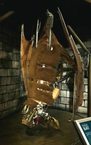 This bat robot is nearly 20 x life-size. The Robot Zoo, Horniman Museum and Gardens