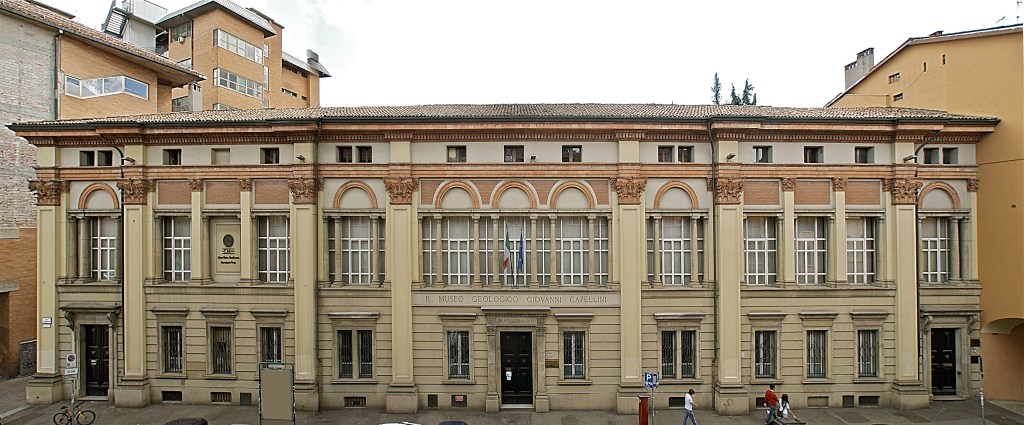 Facade of The Geological Collection "Museo Giovanni Capellini"